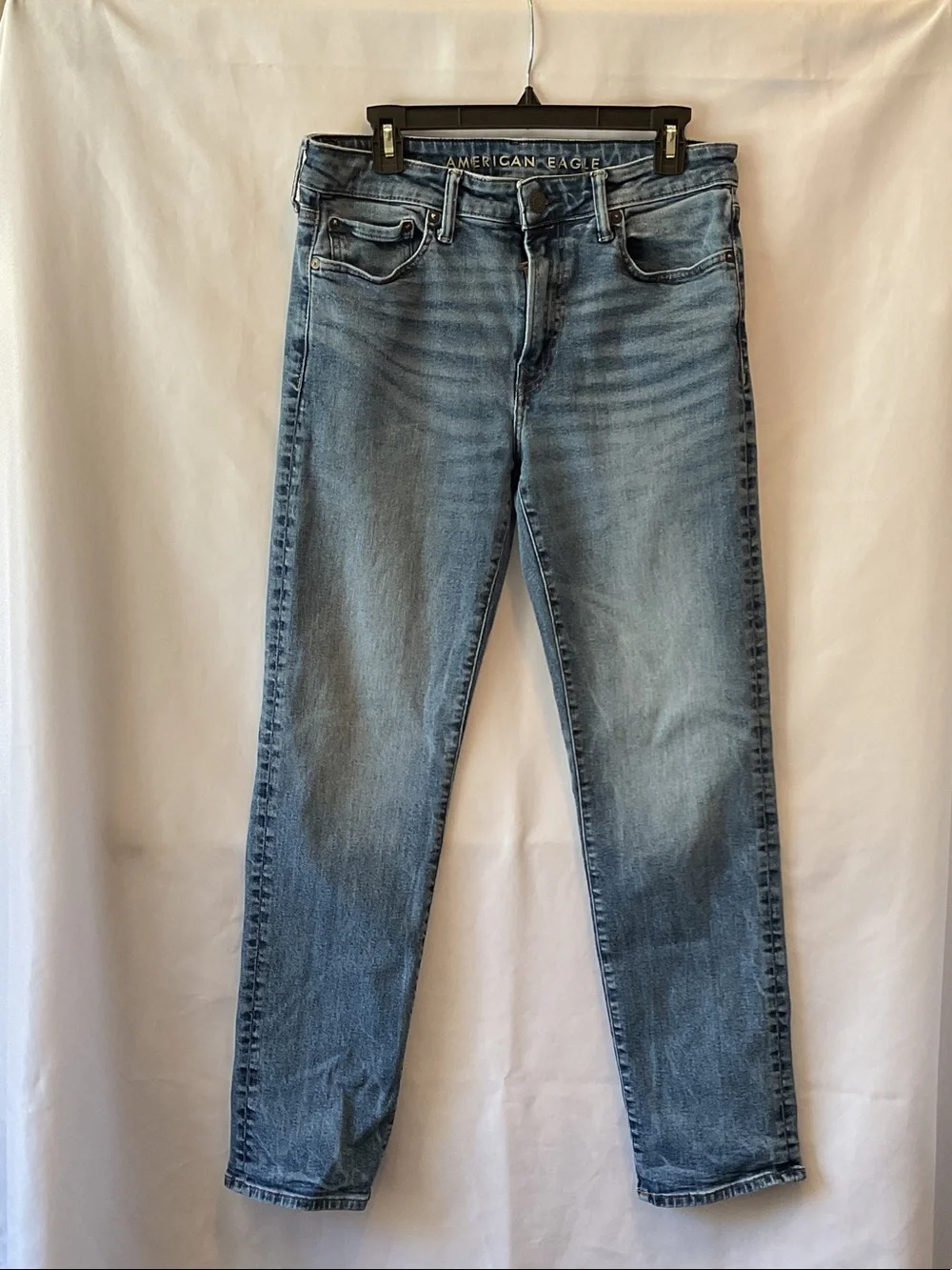 American Eagle Outfitters Light Blue Straight Jeans for Men